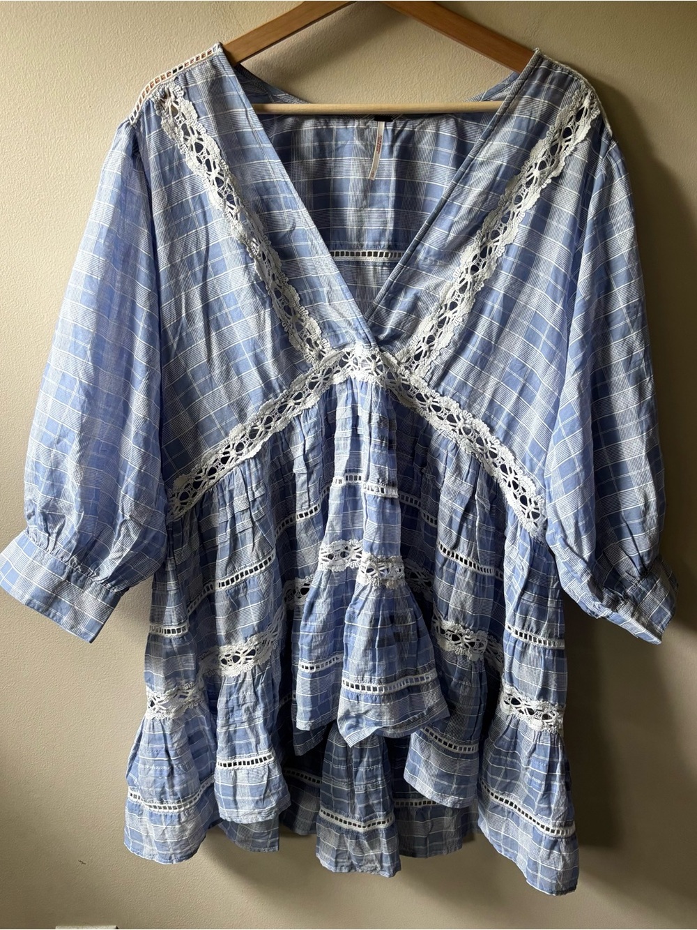 Free People Time Our Lace Tunic